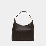 Signature Juliet 38 Shoulder Bag - Coach - Canvas - Brown