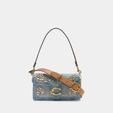 Tabby 26 Shoulder Bag - Coach - Cotton - Blue