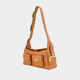 The Originals Turnlock Haversack Shoulder Bag - Coach - Leather - Brown