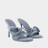 Cori Pumps - Cult Gaia - Cotton - Blue