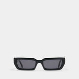 Le Petit Carré Sunglasses - 3.PARADIS - Acetate - Black