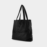 L Shopper Bag - YOHJI YAMAMOTO - Leather - Black