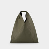 Classic Japanese Shopper Bag - MM6 Maison Margiela - Synthetic - Khaki
