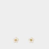Wild Daisy Stud Earrings - Marc Jacobs - Metal - Gold