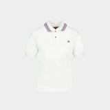 Mini Classic Polo - Vivienne Westwood - Cotton - White