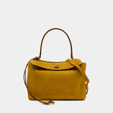 Rodeo Top Handle S Shoulder Bag - Balenciaga - Leather - Khaki