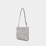 Shoulder Bag - Rabanne - Raphia - Silver