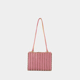 Shoulder Bag - Rabanne - Leather - Pink