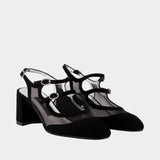 Bananight Sandals - Carel - Leather - Black