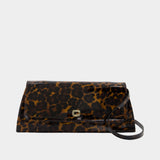Madeleine Shoulder Bag - Carel - Leather - Leopard