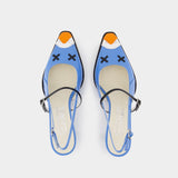 Pigeon Sandals - Carel - Leather - Blue