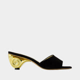 Naiade Sandals - Carel - Leather - Black