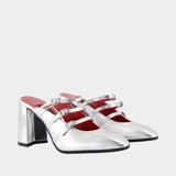 Fatale Sandals - Carel - Leather - Silver
