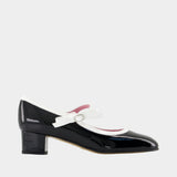 Kina Bow Pumps - Carel - Leather - Black