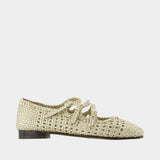 Ariana S Sandals - Carel - Raffia - Beige