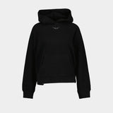 Georgy Pmo Wings Strass Sweat Top - Zadig & Voltaire - Cotton - Black