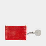 Sunny Pass Card Holder - Zadig & Voltaire - Leather - Red