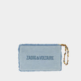 Angel pouch - Zadig & Voltaire - Cotton - Blue