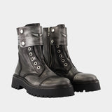 Joe Fast Ankle Boots - Zadig & Voltaire - Leather - Black