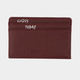Zv Pass Cardholder - Zadig & Voltaire - Leather - Bordeaux