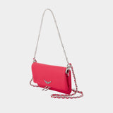 Rock Nano Wallet On Chain - Zadig & Voltaire - Leather - Pink