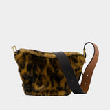 Baby Jane Crossbody - Zadig & Voltaire - Fake Fur - Brown