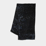 Judy Stars Scarf - Zadig & Voltaire - Wool - Dark Grey