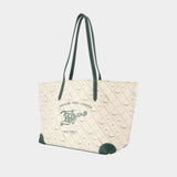 Z Monogram Tennis Shopper Bag - Zadig & Voltaire - Synthetic - White