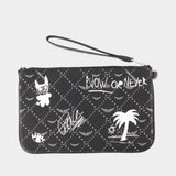 Z Monogram Arty Tag Pouch - Zadig & Voltaire - Synthetic - Black