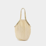 Filet Shoulder Bag - Vanessa Bruno - Cotton - Beige
