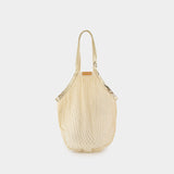 Filet Shoulder Bag - Vanessa Bruno - Cotton - Beige
