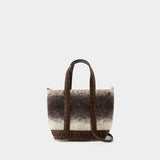 Shopping bag S - Vanessa Bruno - Wool - Brown