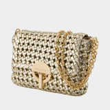 Moon Moyen Shoulder Bag - Vanessa Bruno - Veg-tanned leather - Gold