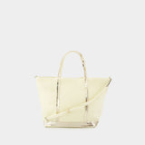 Shopping bag S - Vanessa Bruno - Linen - Yellow