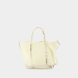 Shopping bag S - Vanessa Bruno - Linen - Yellow