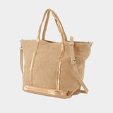 S Shopper Bag - Vanessa Bruno - Linen - Pink