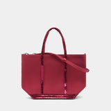 Shopping bag S - Vanessa Bruno - Cotton - Redcurrant