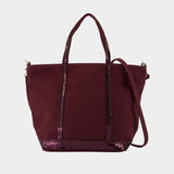 S Shopper Bag - Vanessa Bruno - Cotton - Purple
