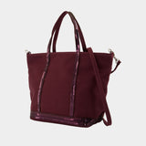 S Shopper Bag - Vanessa Bruno - Cotton - Purple