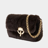 Moon Moyen Shoulder Bag - Vanessa Bruno - Synthetic - Brown