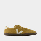 Volley Sneakers - Veja - Leather - Khaki
