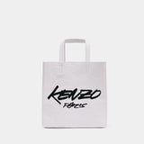 Small shopping bag - Kenzo - Leather - White