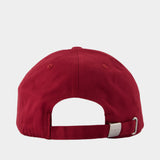 Cap - Kenzo - Cotton - Burgundy