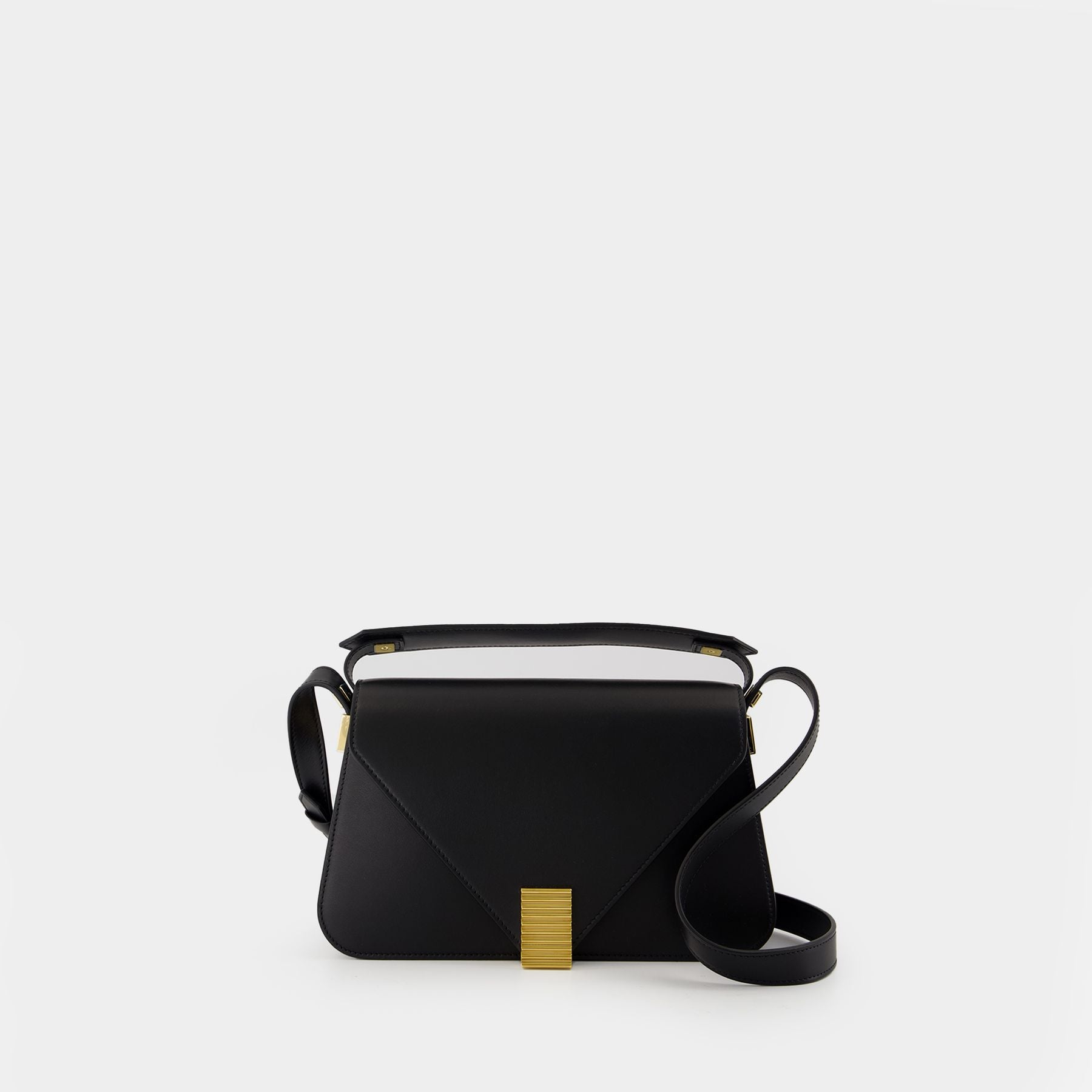 バッグ archive Lanvin grunge shoulder bag black Concerto Arpege Shoulder Bag - Lanvin - Leather - Black