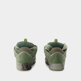 Curb Sneakers - Lanvin - Synthetic - Green/Silver