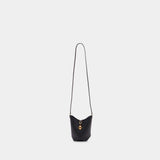 Shoulder Bag - Lanvin - Leather - Black
