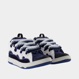 Curb Sneakers - Lanvin - Synthetic - Black/Blue