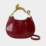 Pm Poignee Chat Crossbody - Lanvin - Leather - Red