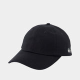 Etiquette Cap - Lanvin - Cotton - Black