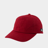 Etiquette Cap - Lanvin - Cotton - Red